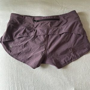 Lululemon Speed Shorts
